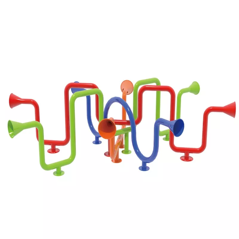 Outdoor bermain tabung pembicaraan anak -anak