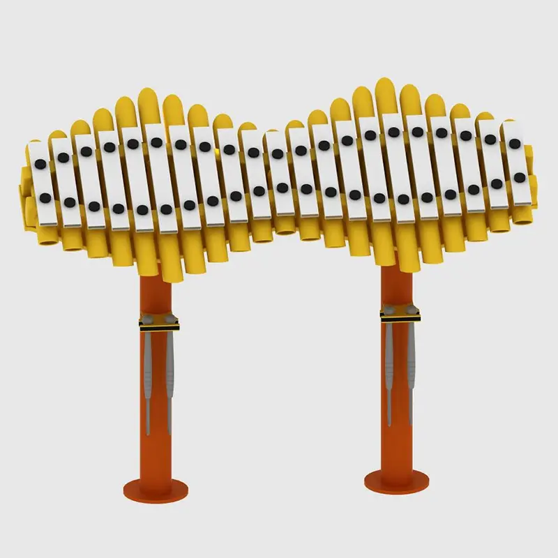 Metallophones xylophones