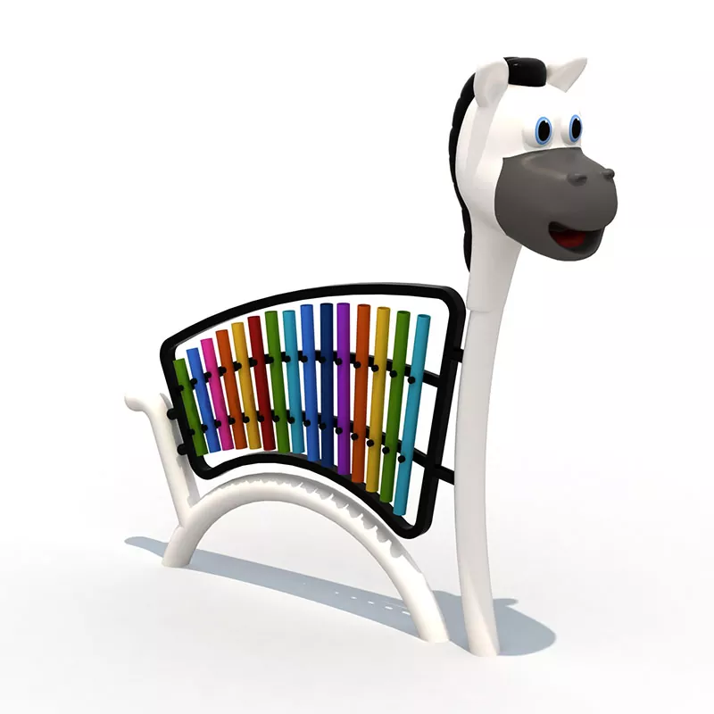 Instrumen perkusi berbentuk zebra